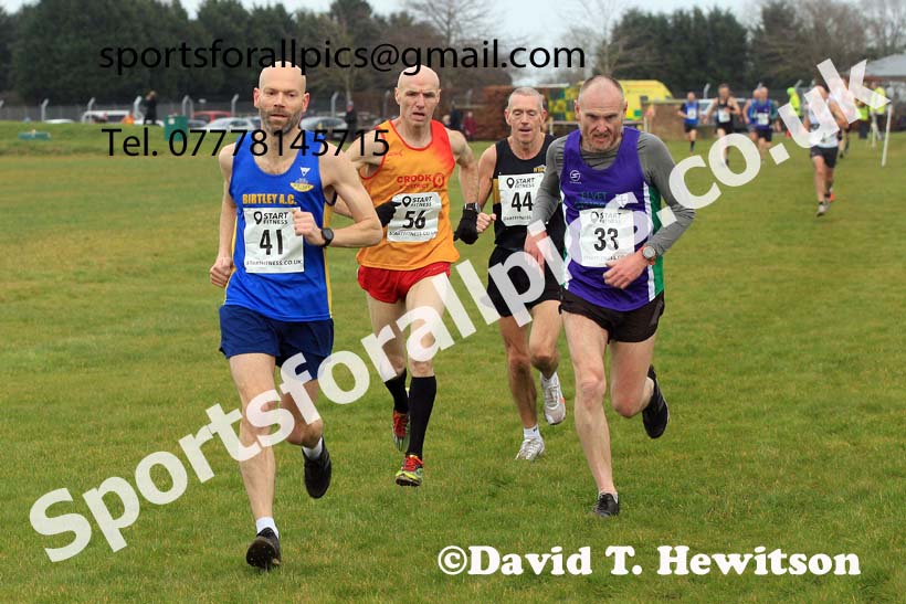 Mens 35 to 64 2023 NEMAA Cross Country, Croft Circuit, North Yorkshire. Photo: David T. Hewitson/Sports for All Pics